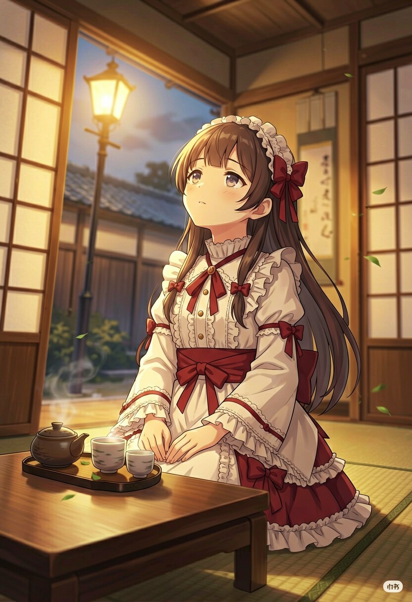 ぼんやり。