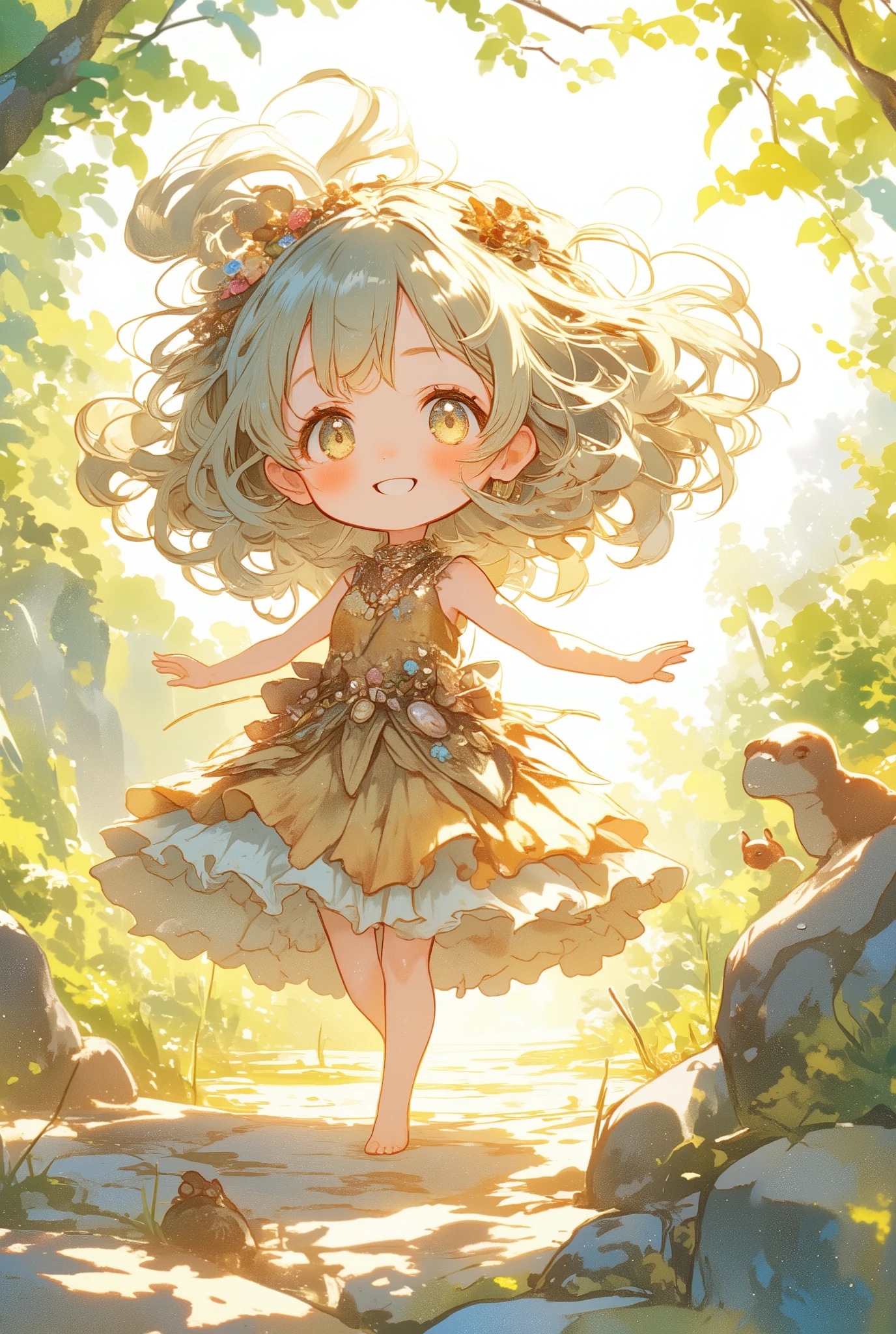 原始時代のフリフリちゃん | の人気AIイラスト・グラビア