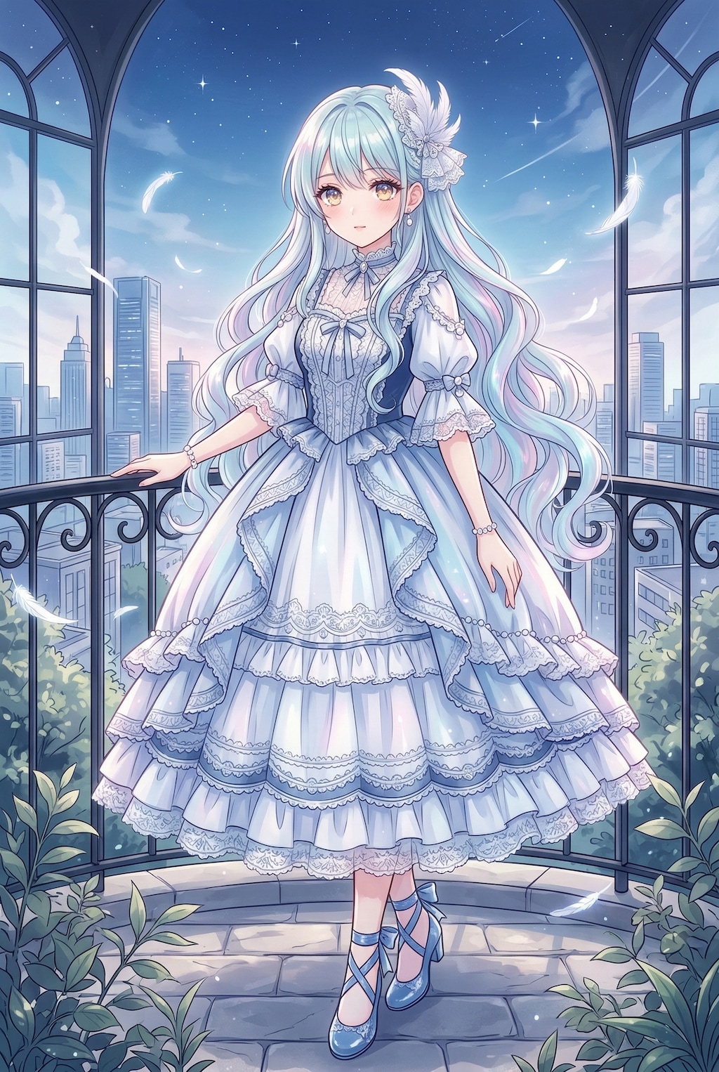 蒼空に舞う少女の夢