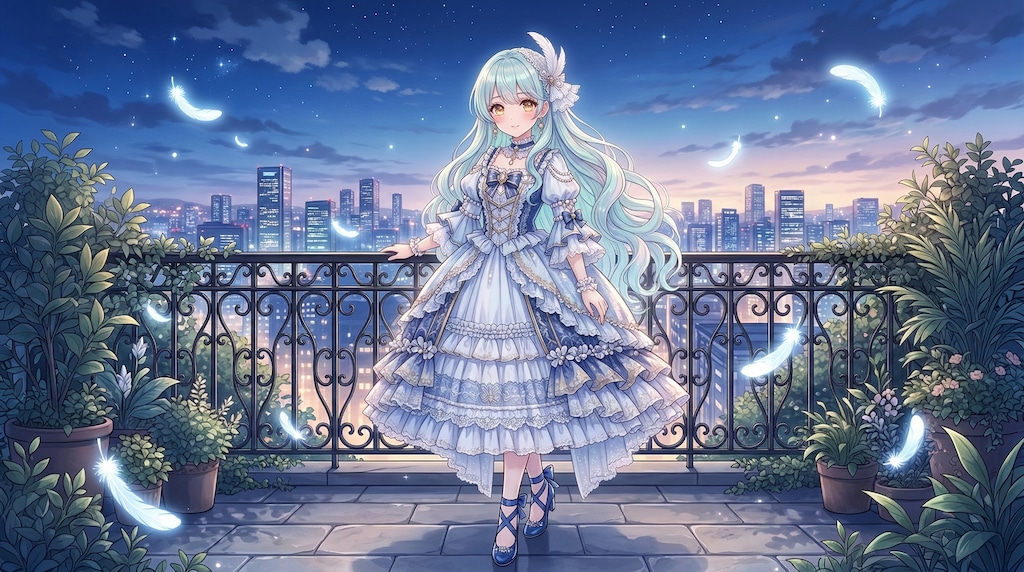 蒼空に舞う少女の夢