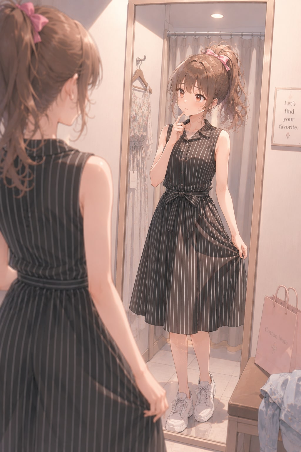 試着室
