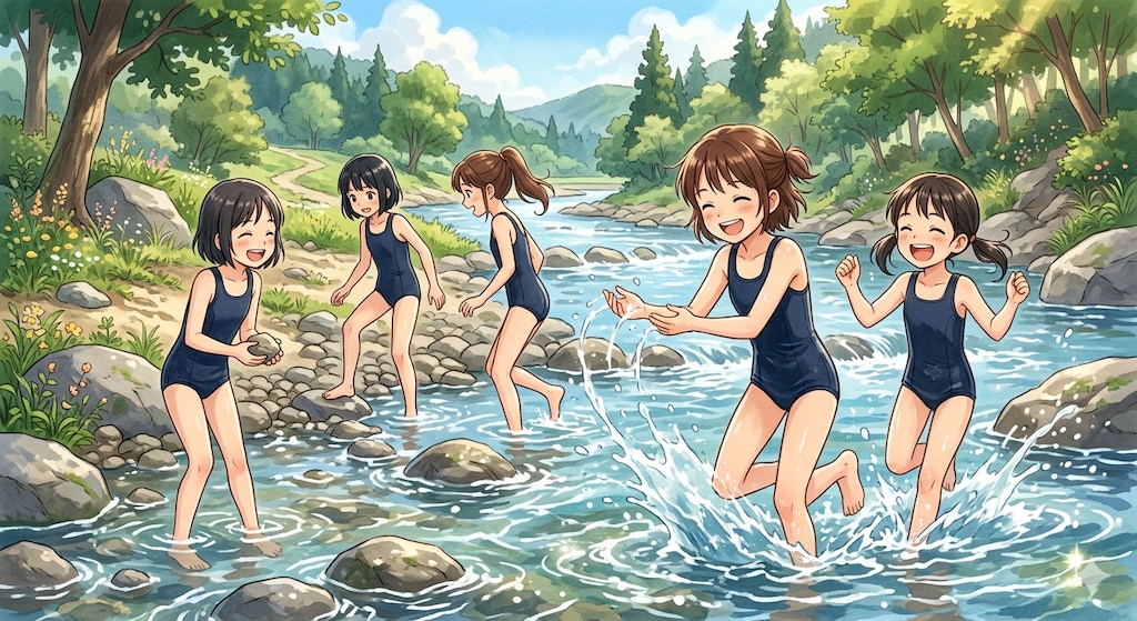 平和なスク水