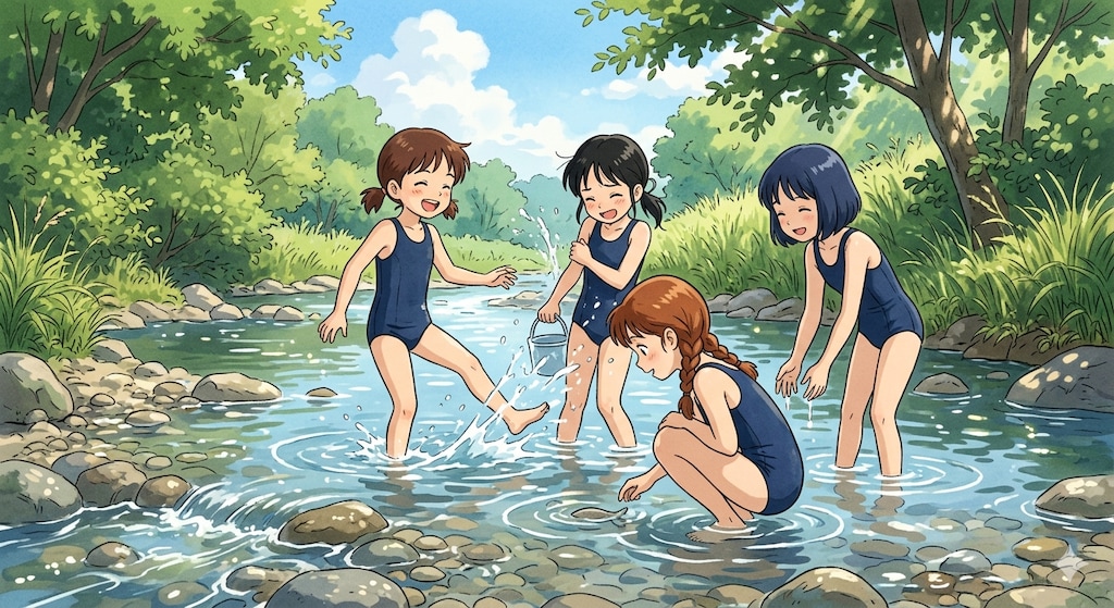 平和なスク水