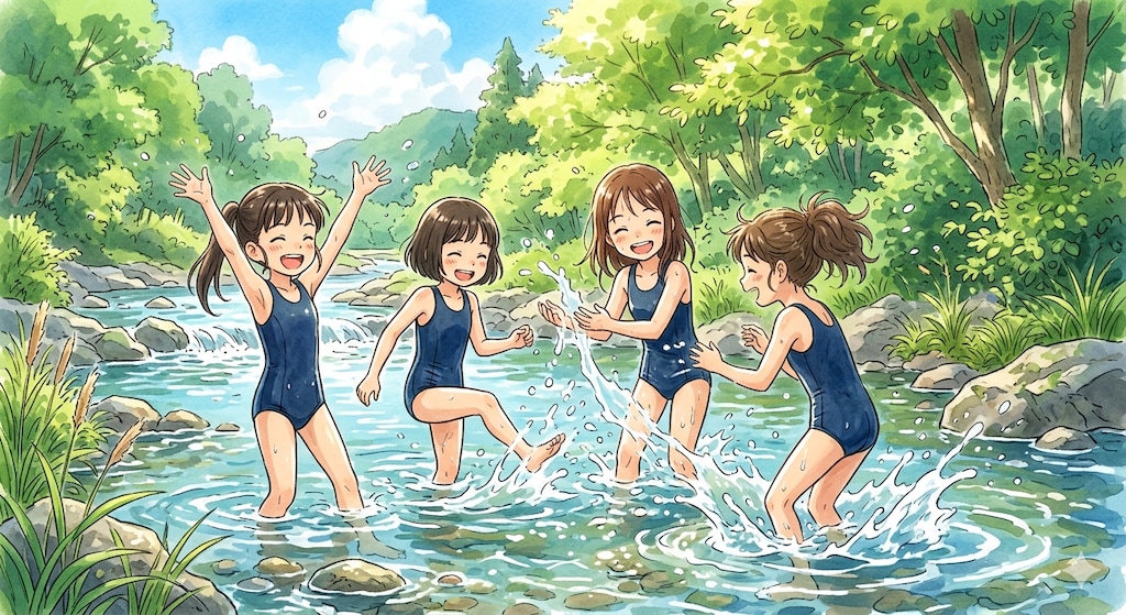 平和なスク水