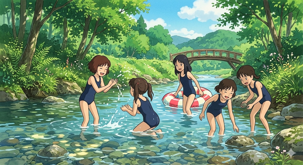 平和なスク水