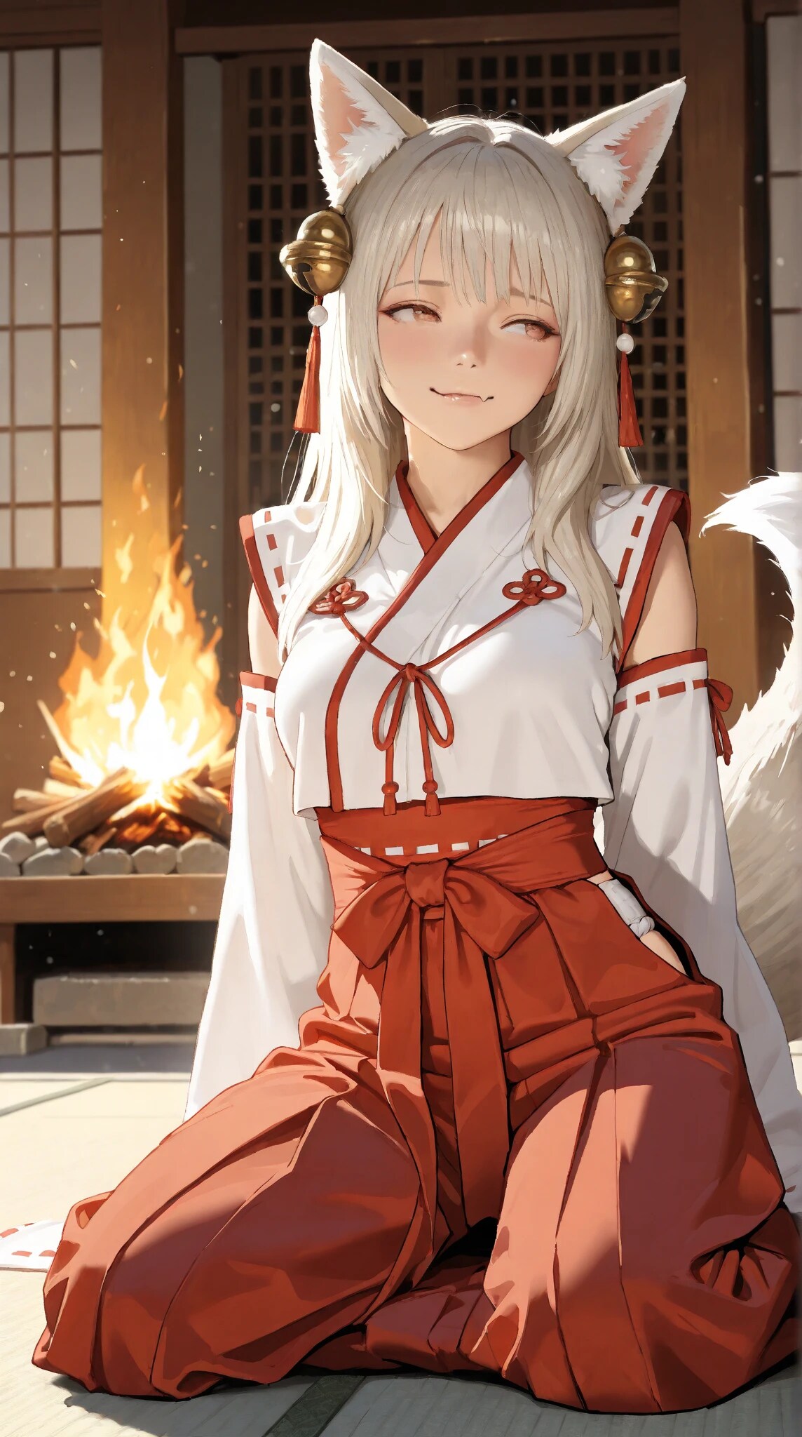 狐娘の双子姉妹：姉　咲耶(さくや)