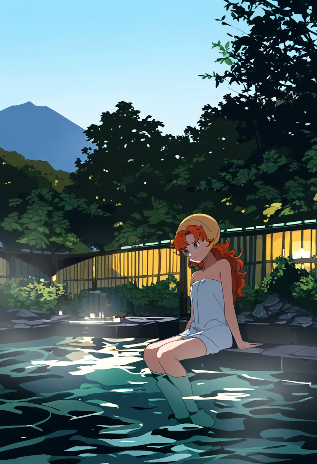 マリベル（DQⅦ）　露天風呂の日2024