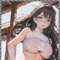 巨乳レオタード？　Big breast leotard? 3枚目