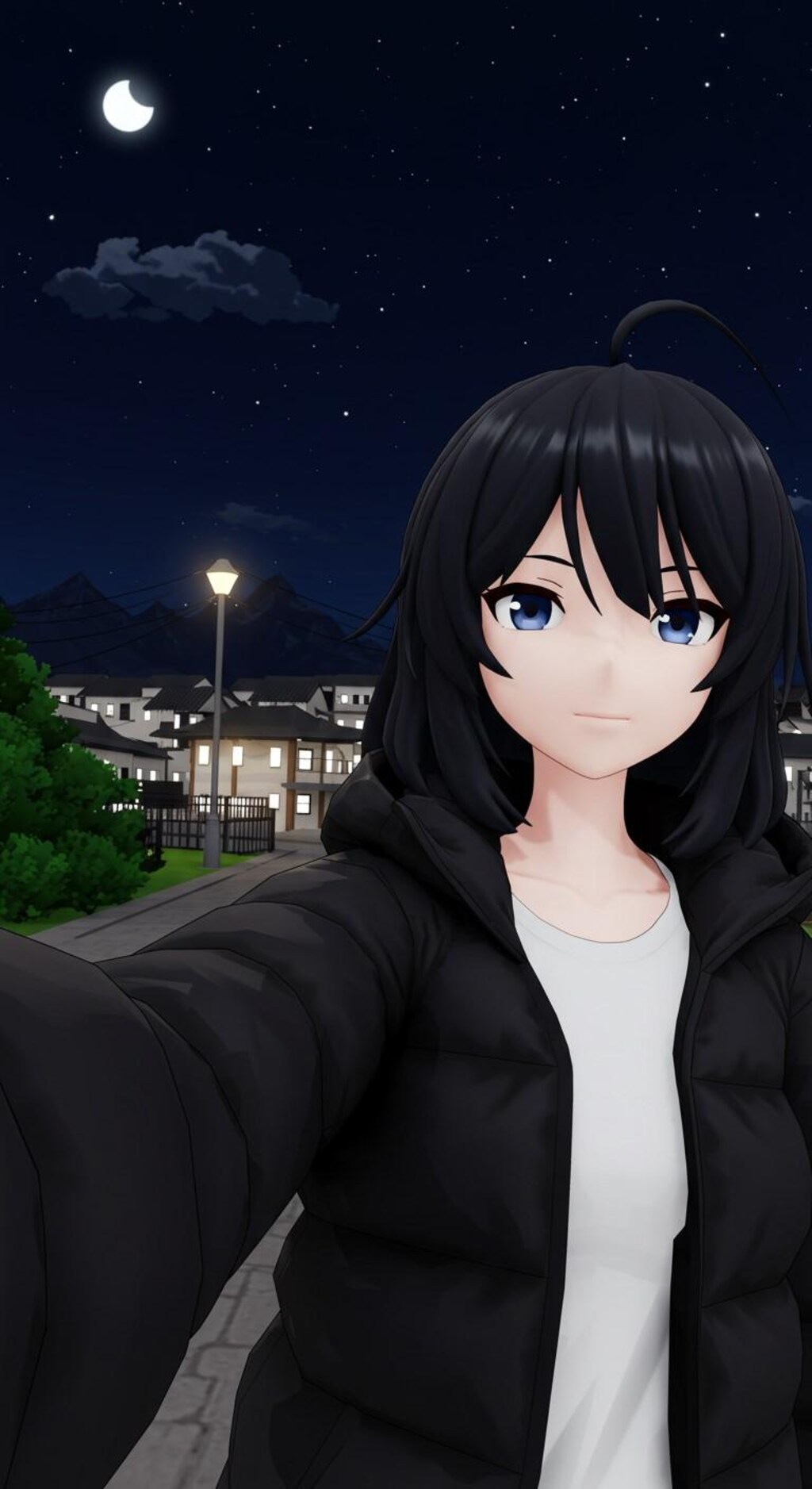 3Dアバターの女の子