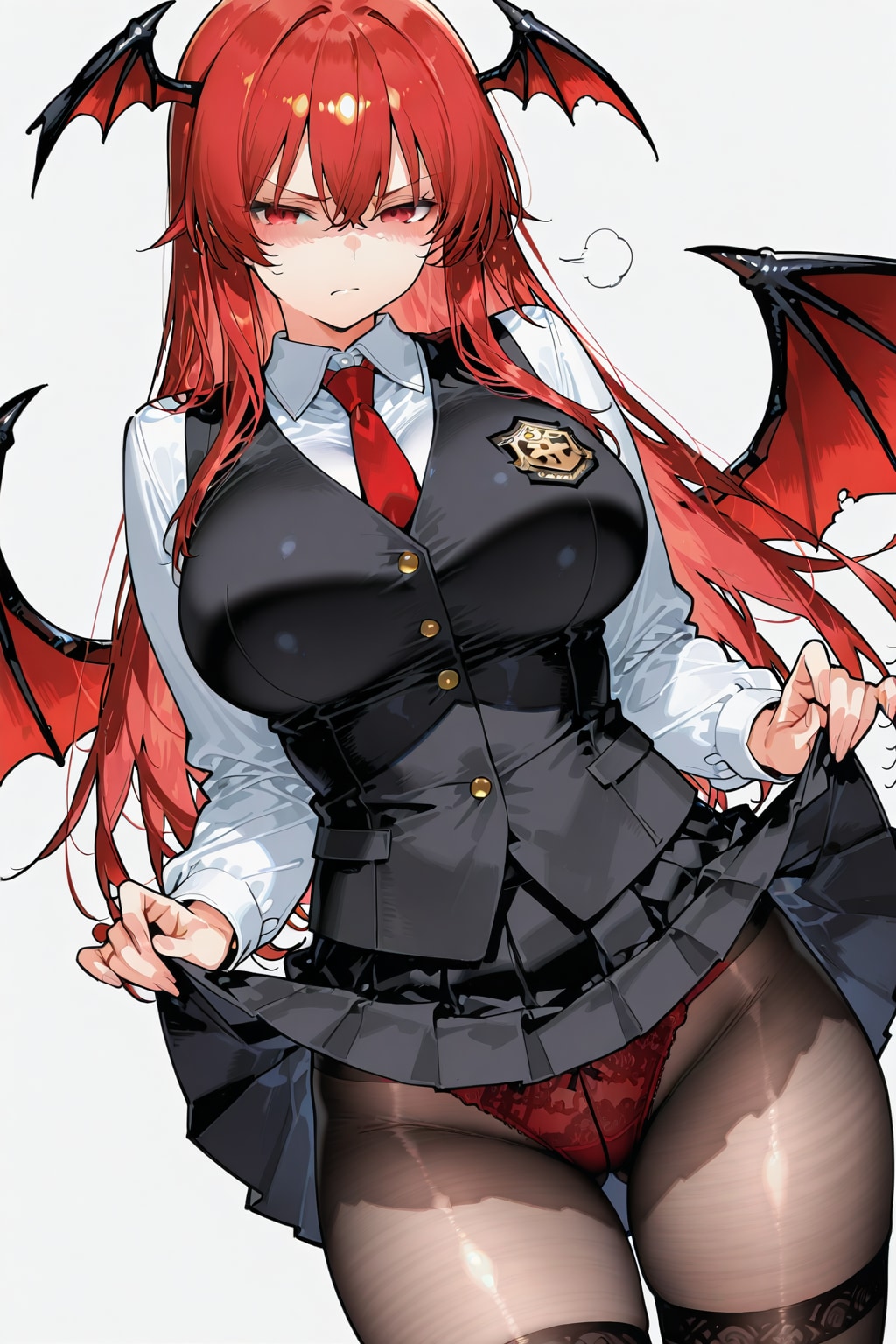 嫌な顔しながらエッロイパンティを見せてくれる小悪魔♥