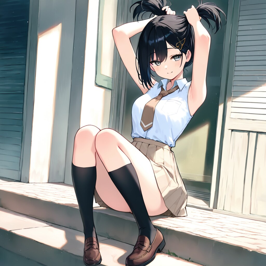 ツインテにしようかな？