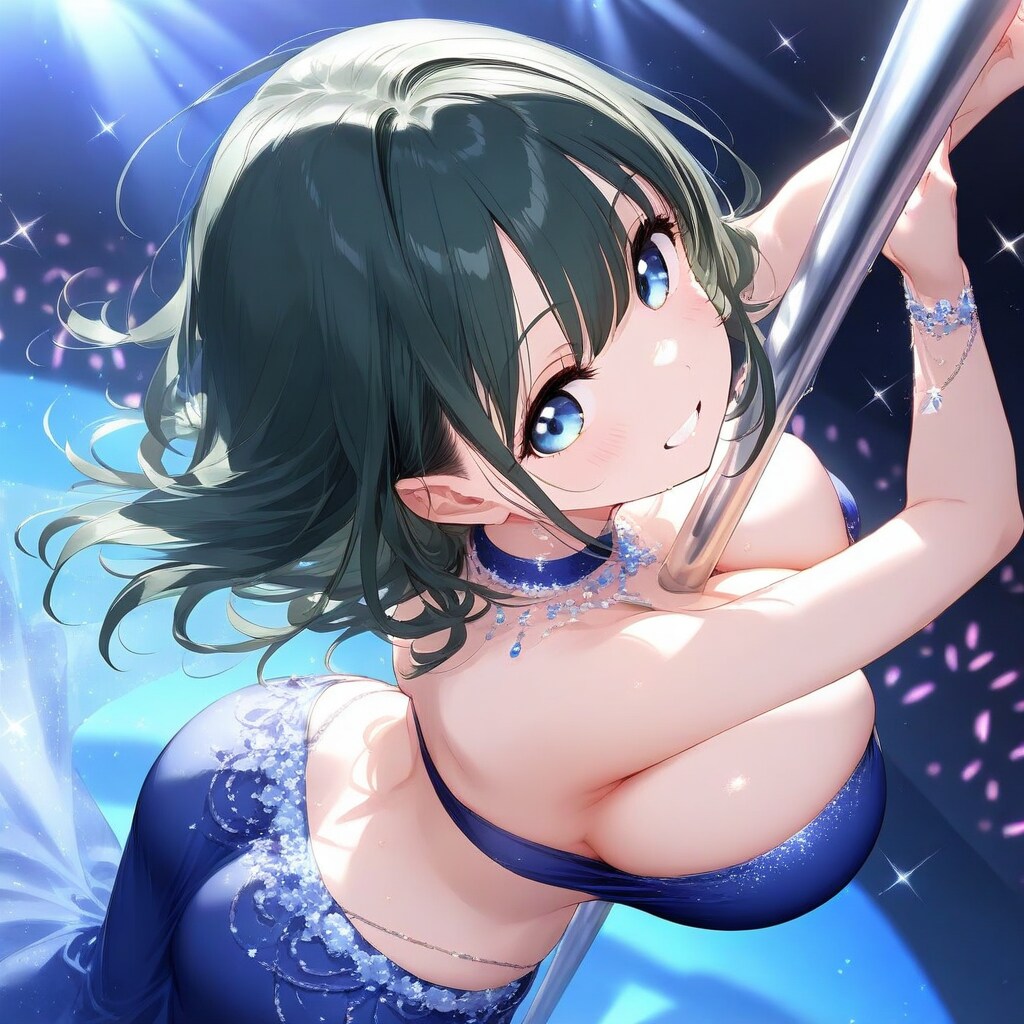 うちの子ポールダンス