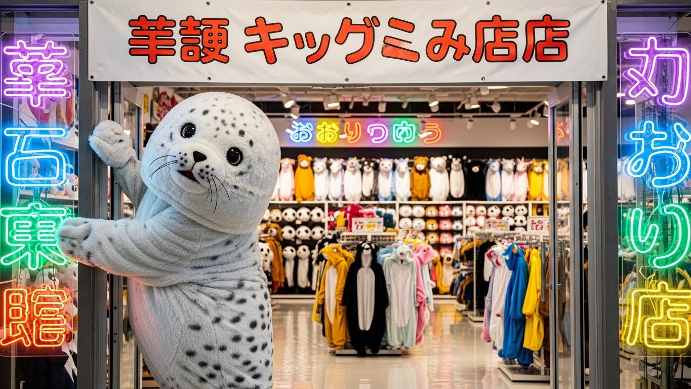 着ぐるみの店 | の人気AIイラスト・グラビア