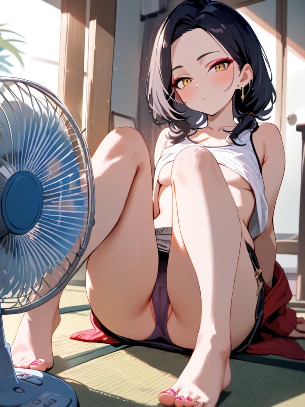 だって暑いんだもん
