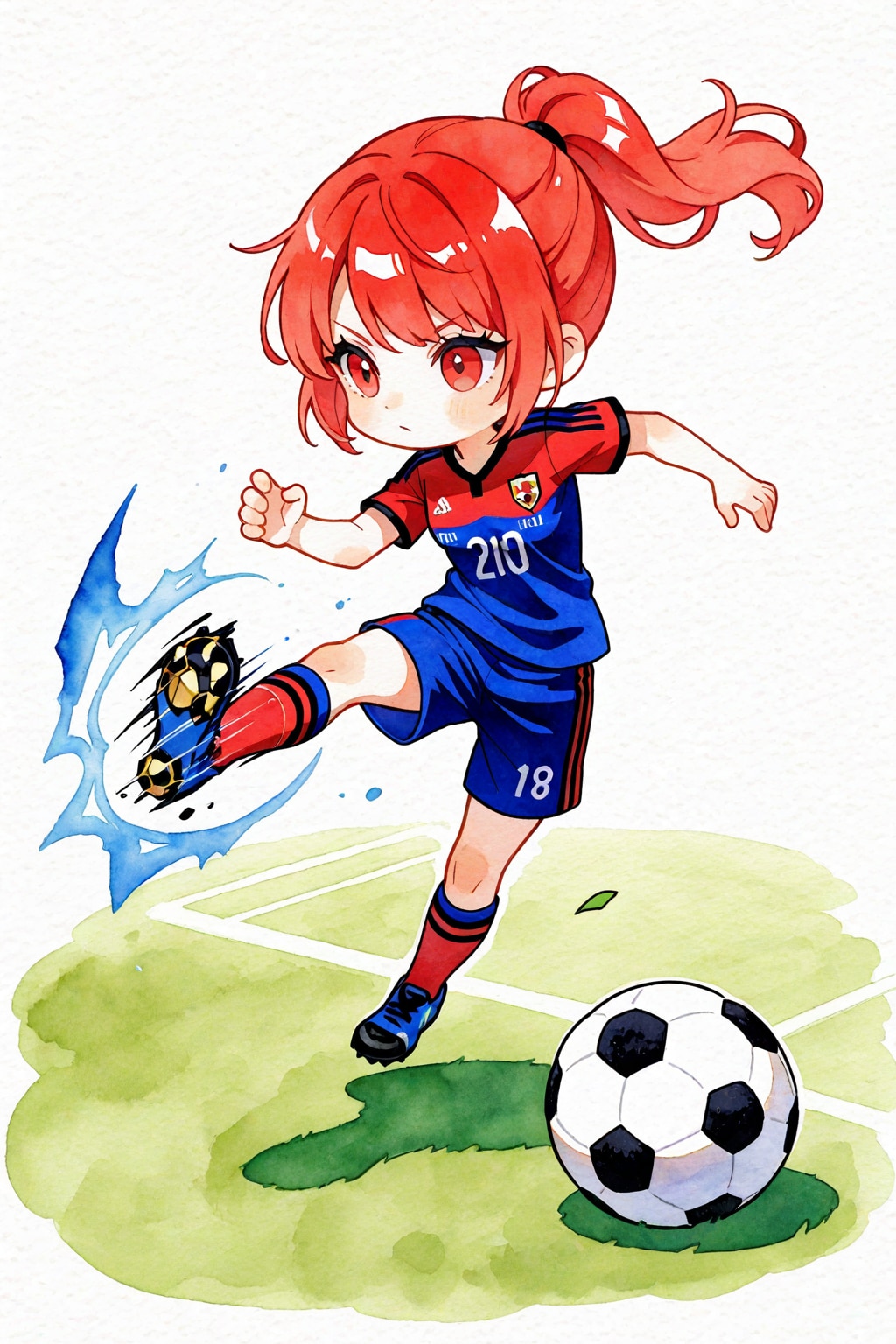 サッカー少女ちゃん