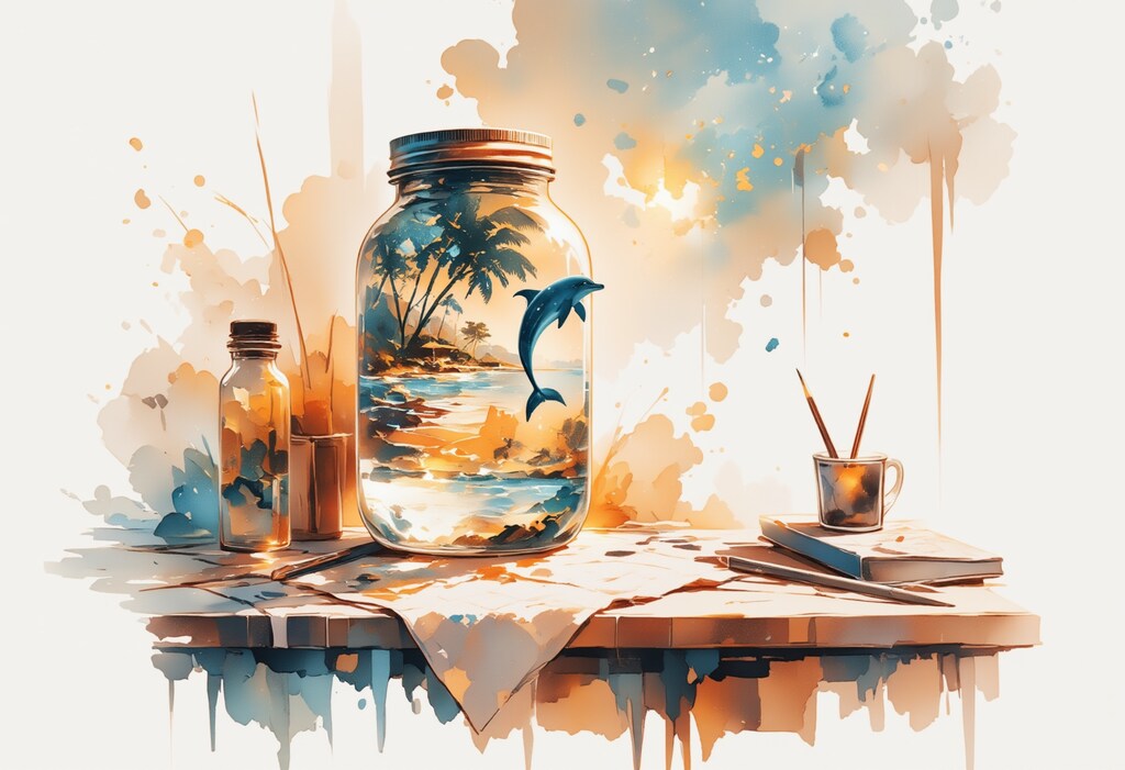 瓶の中のリゾート