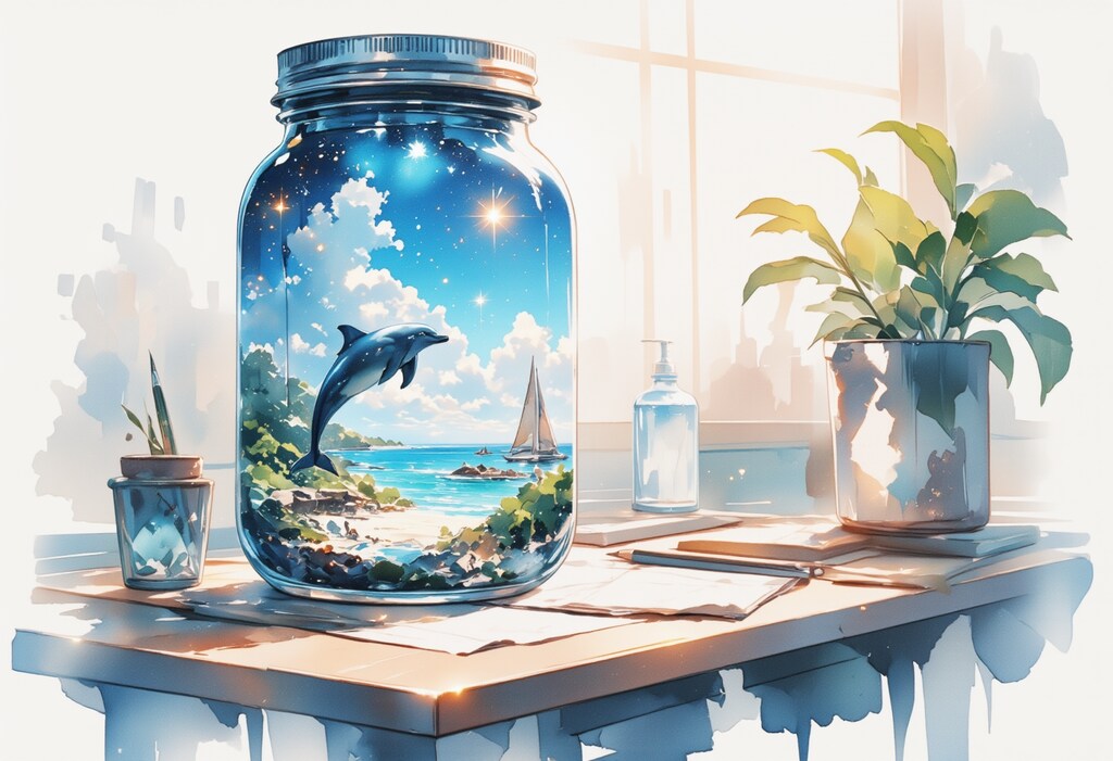 瓶の中のリゾート