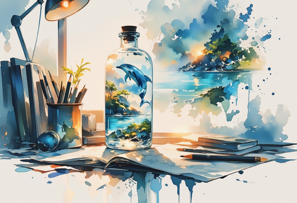 瓶の中のリゾート