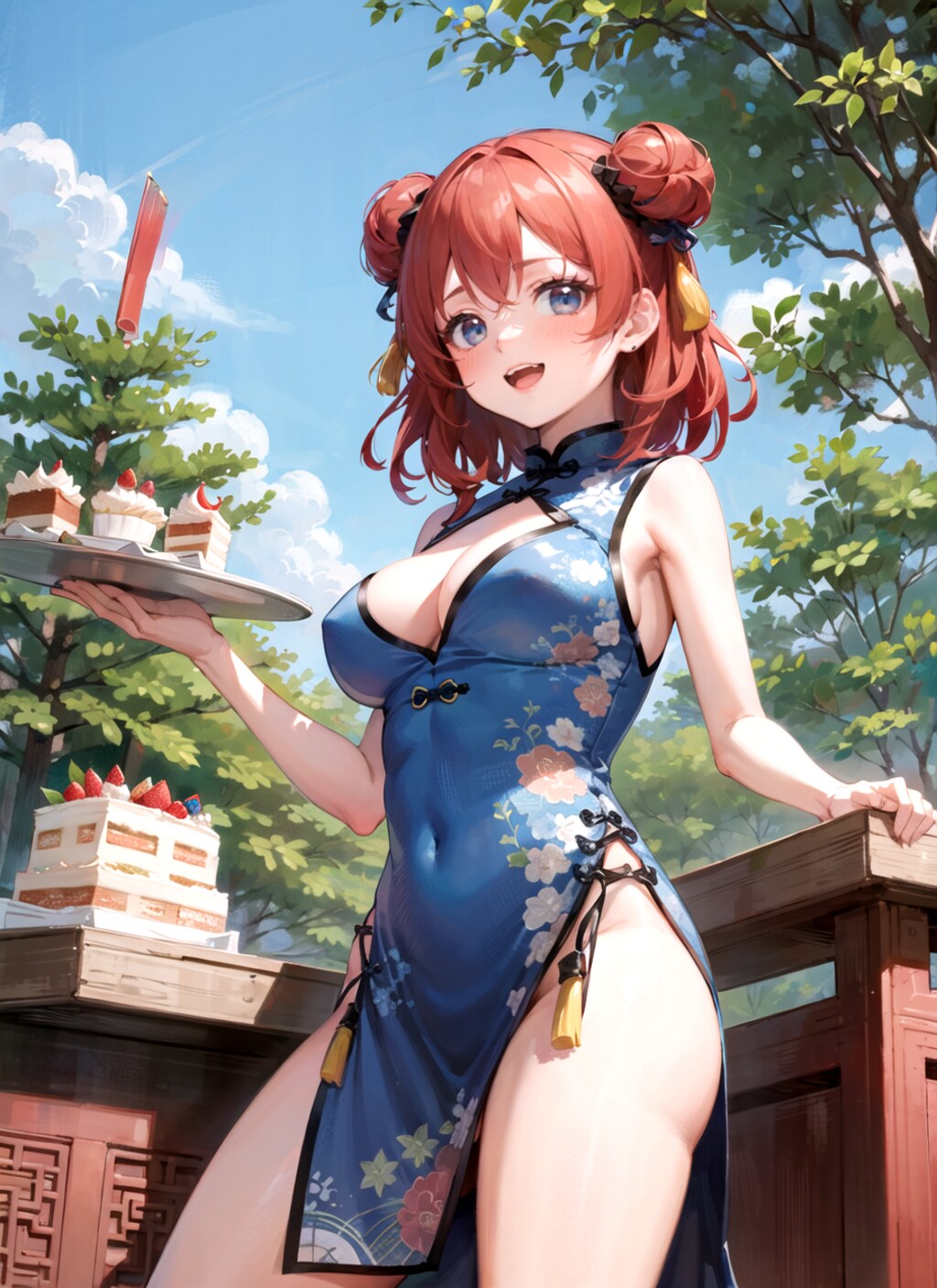 ちちぷい１周年おめでとうにゃん