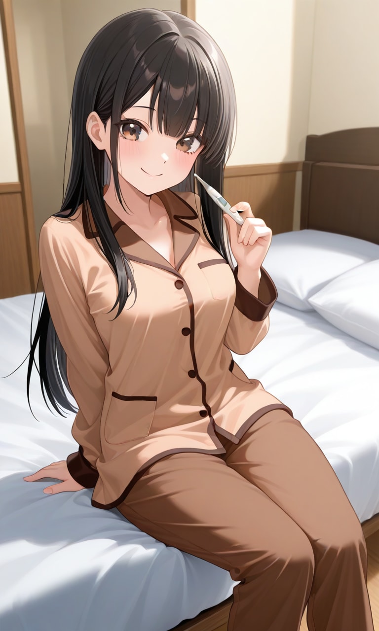 風邪治った！ | の人気AIイラスト・グラビア