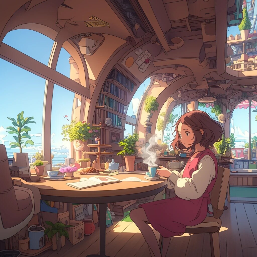 優雅なひととき an elegant moment