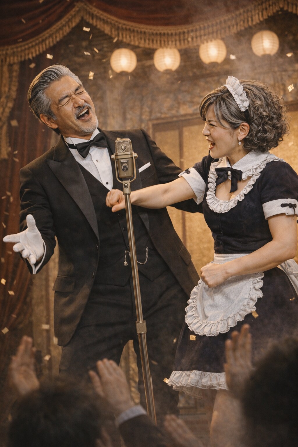 メイド長と執事長の夫婦漫才