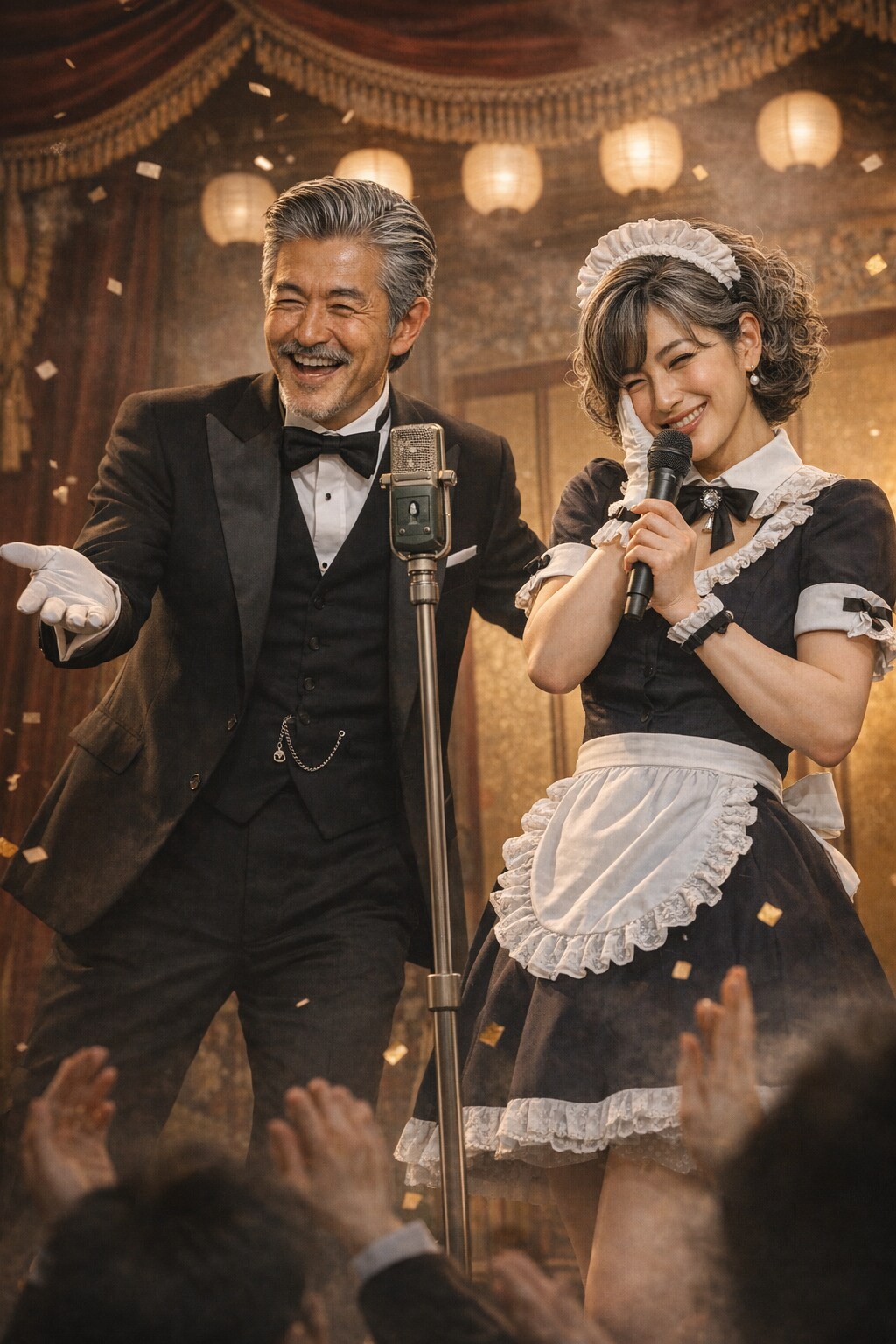 メイド長と執事長の夫婦漫才