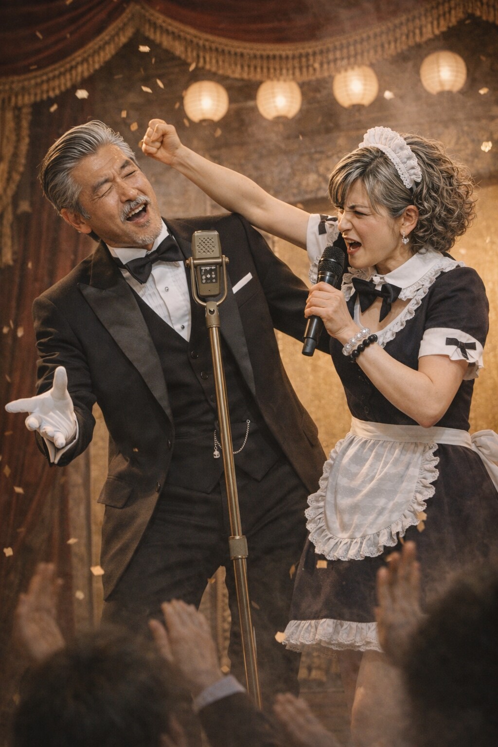 メイド長と執事長の夫婦漫才