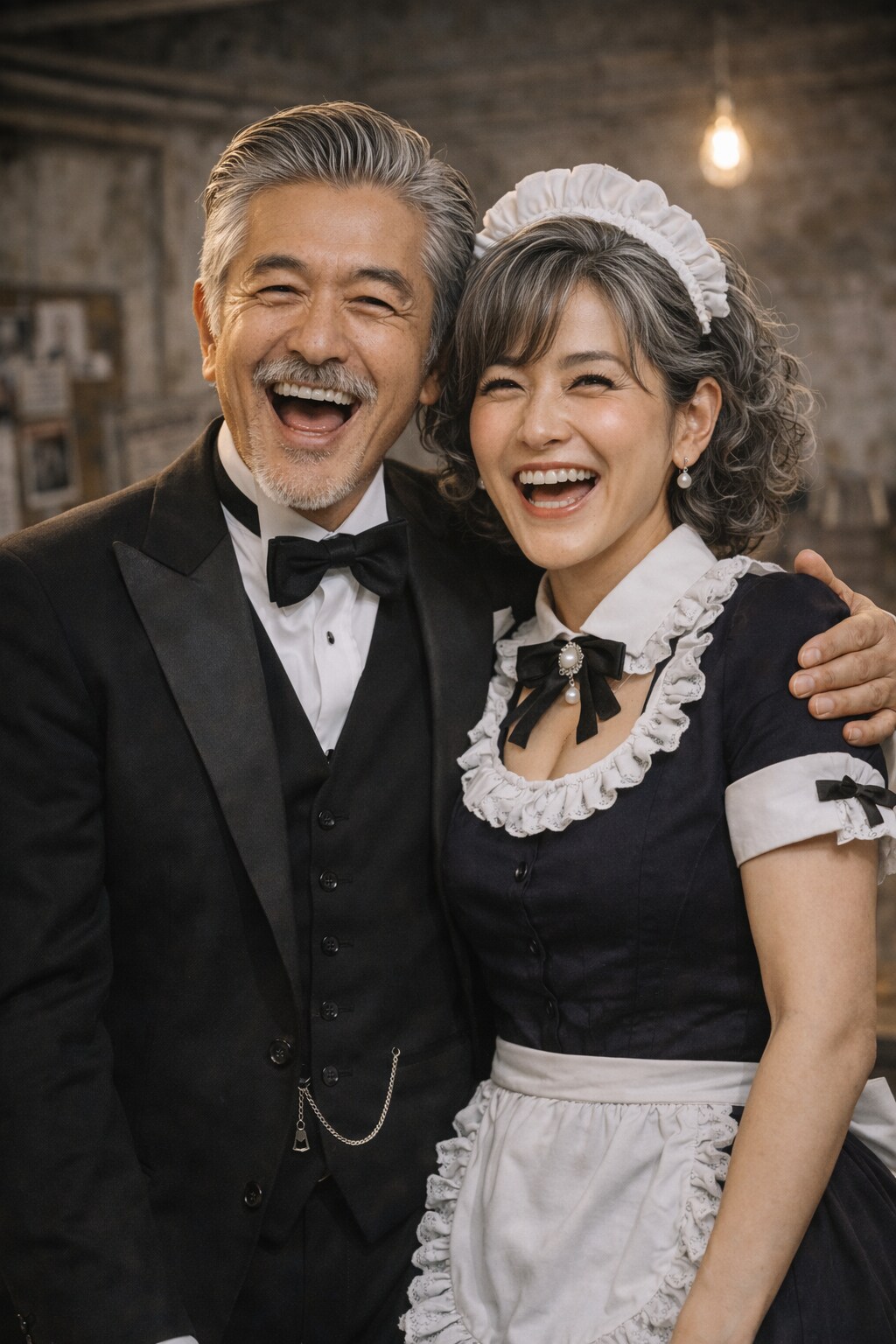 メイド長と執事長の夫婦漫才