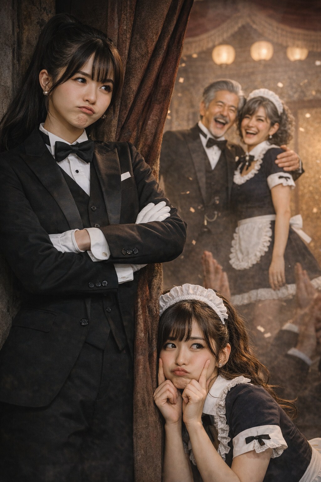 メイド長と執事長の夫婦漫才