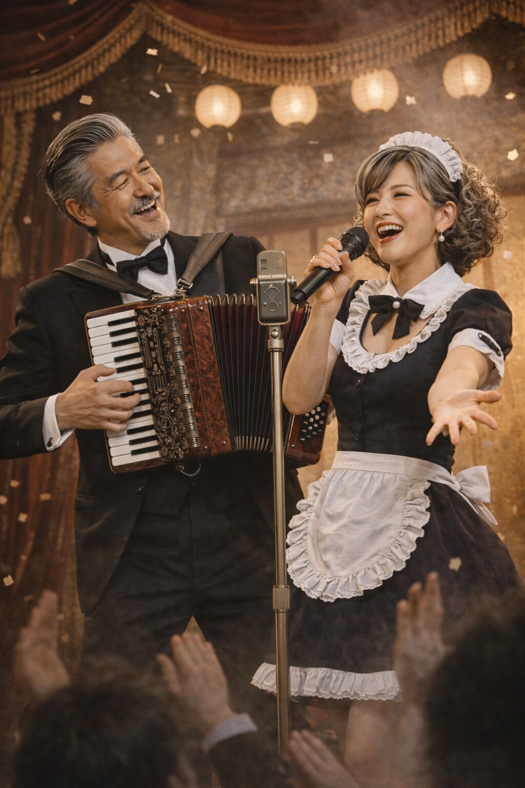 メイド長と執事長の夫婦漫才