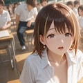 学校にて 4枚目