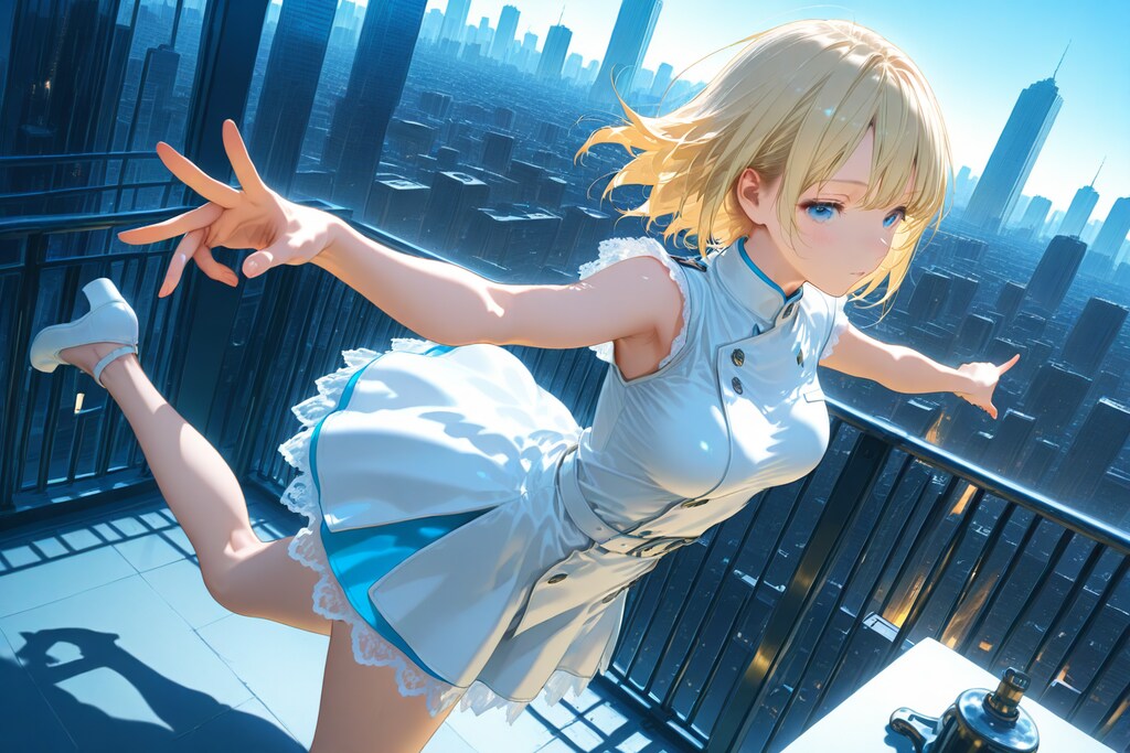 金髪さんのダンス2