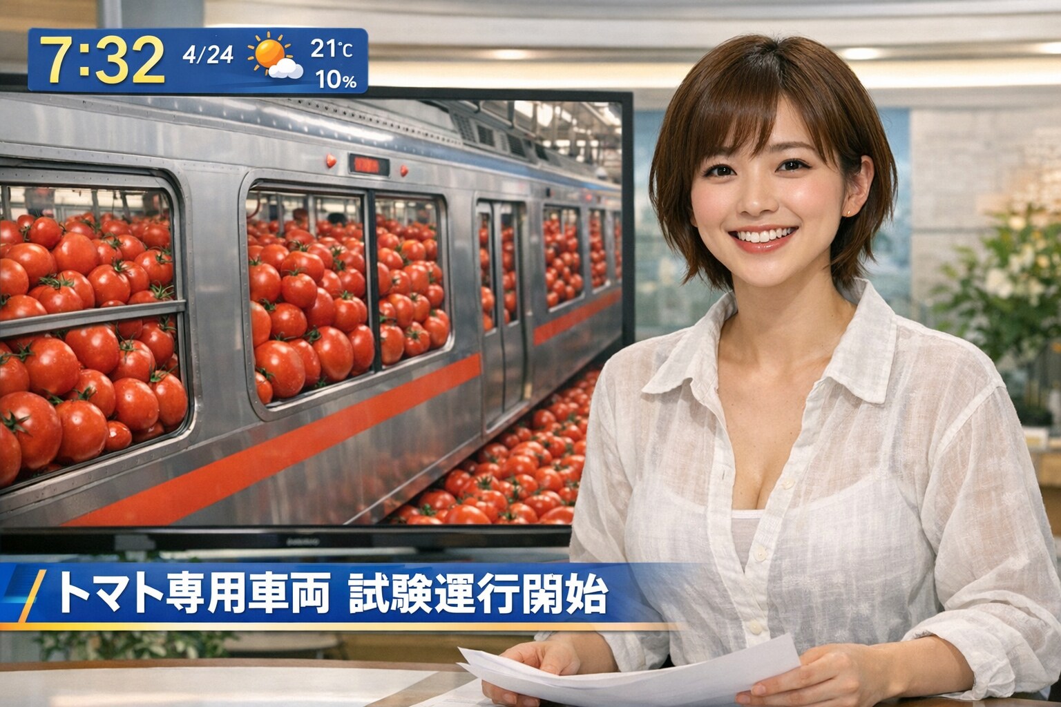 本日のニュース。7