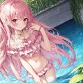 続・ピンクな彼女と室内プール 11枚目