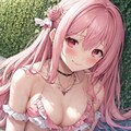 続・ピンクな彼女と室内プール 12枚目