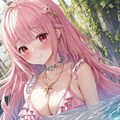 続・ピンクな彼女と室内プール 8枚目