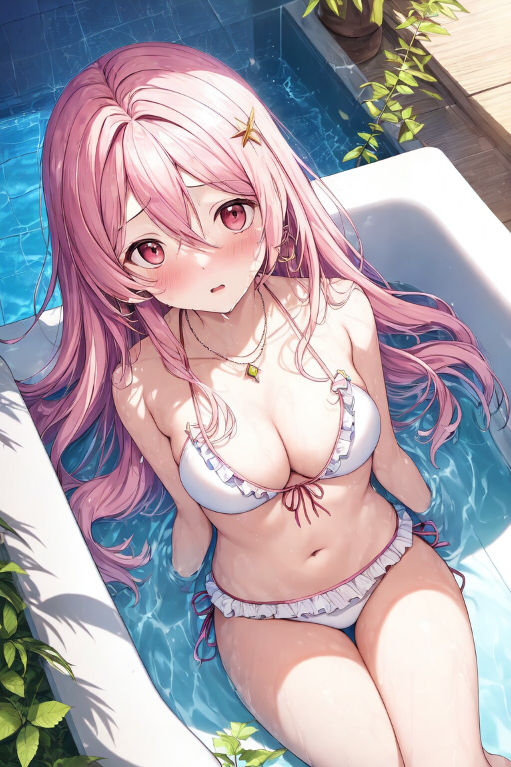 続・ピンクな彼女と室内プール