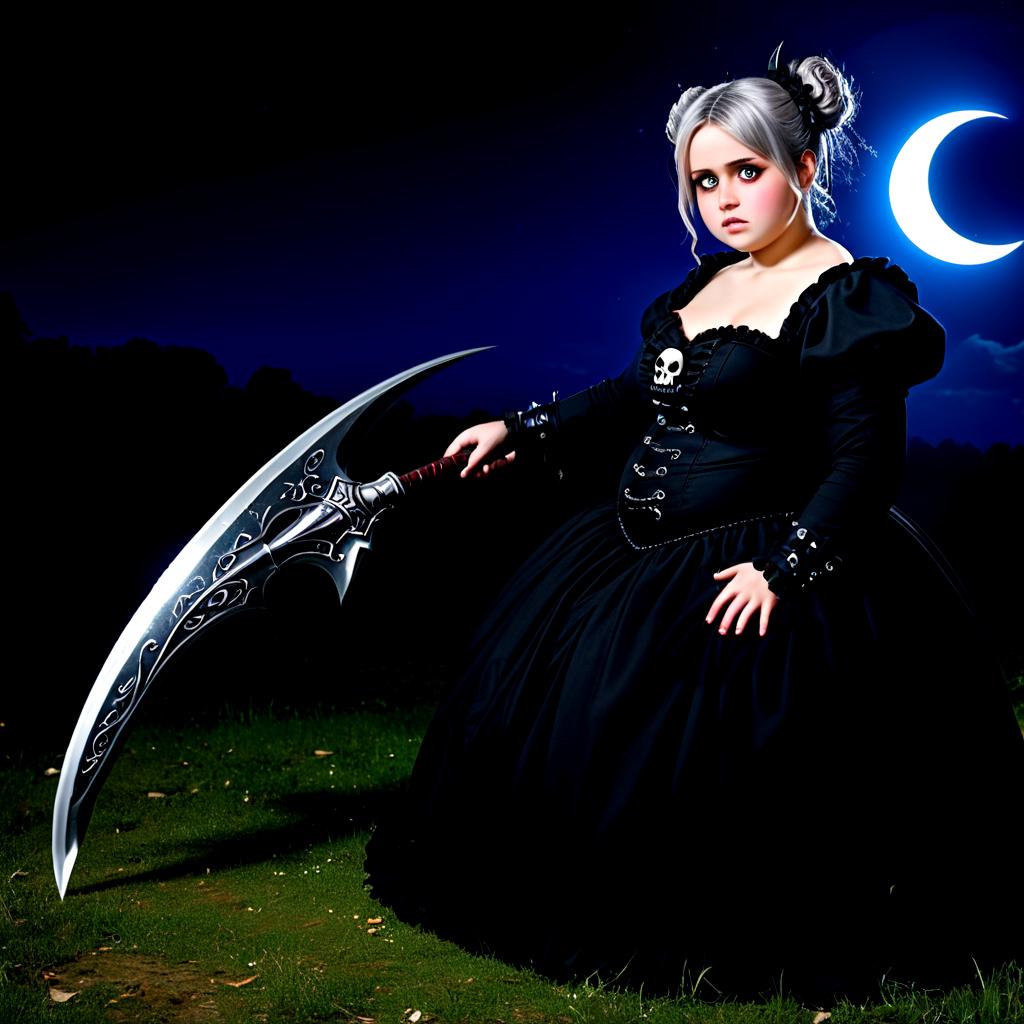 死神系女子 | の人気AIイラスト・グラビア