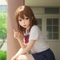 舌出し女の子 10枚目