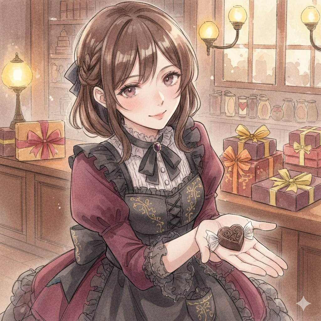 ゴシック風バレンタイン