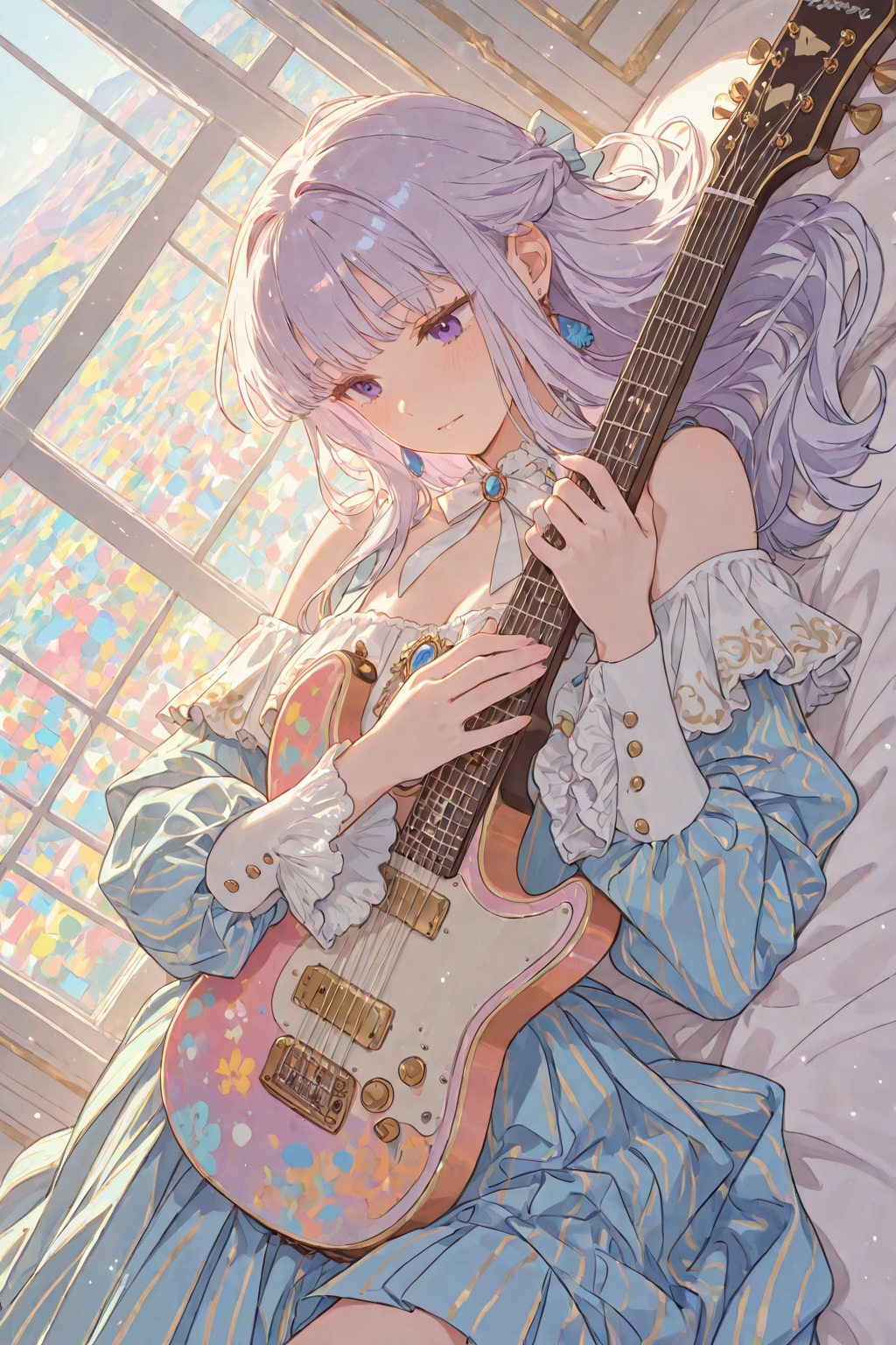 ギター少女 | の人気AIイラスト・グラビア