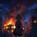 ２０２５版　終末世界の少女たち02 2枚目