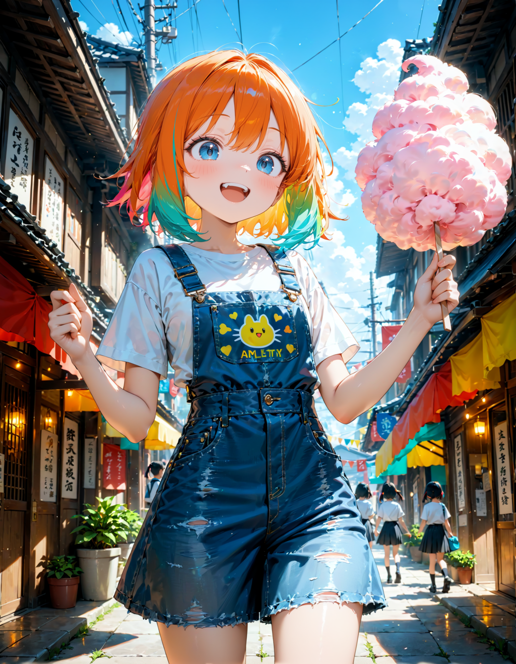 カラフルな少女　その２