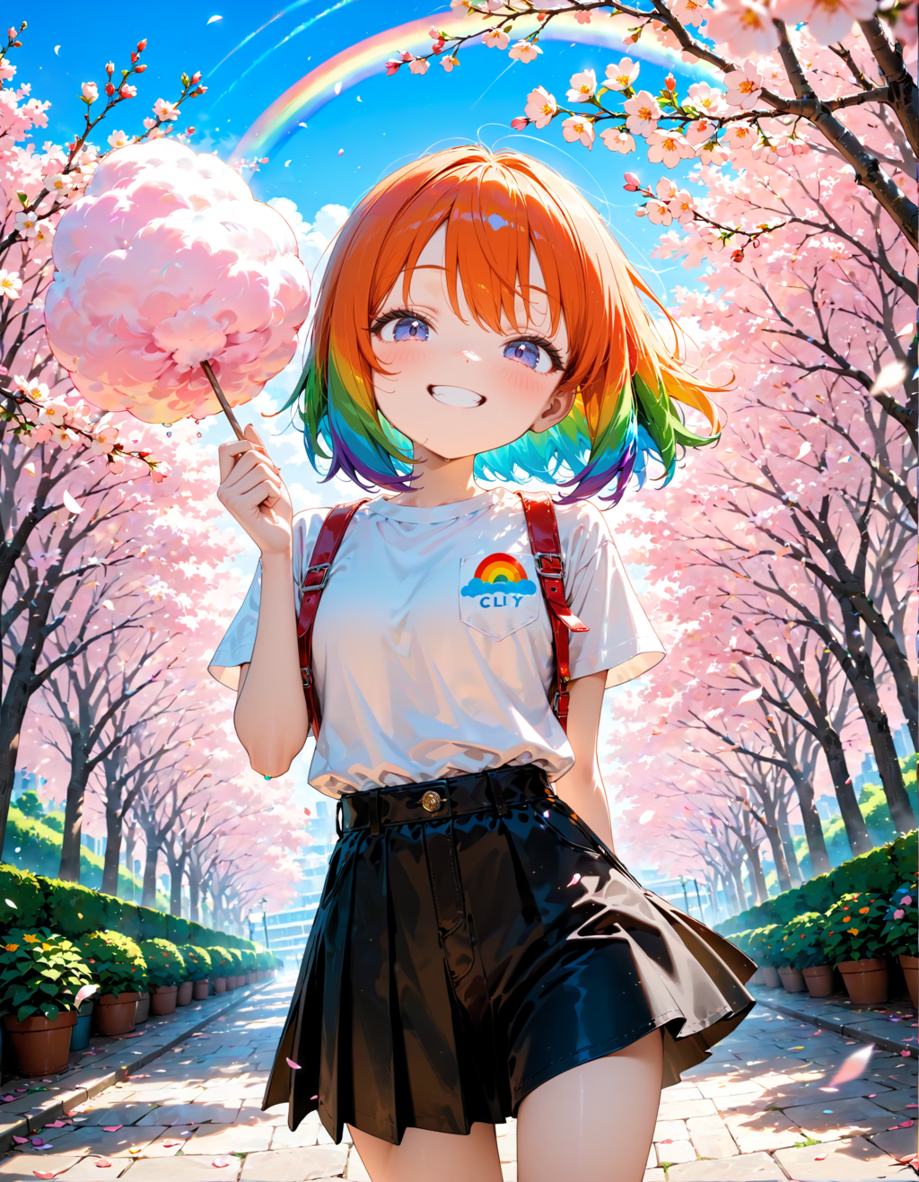 カラフルな少女　その２