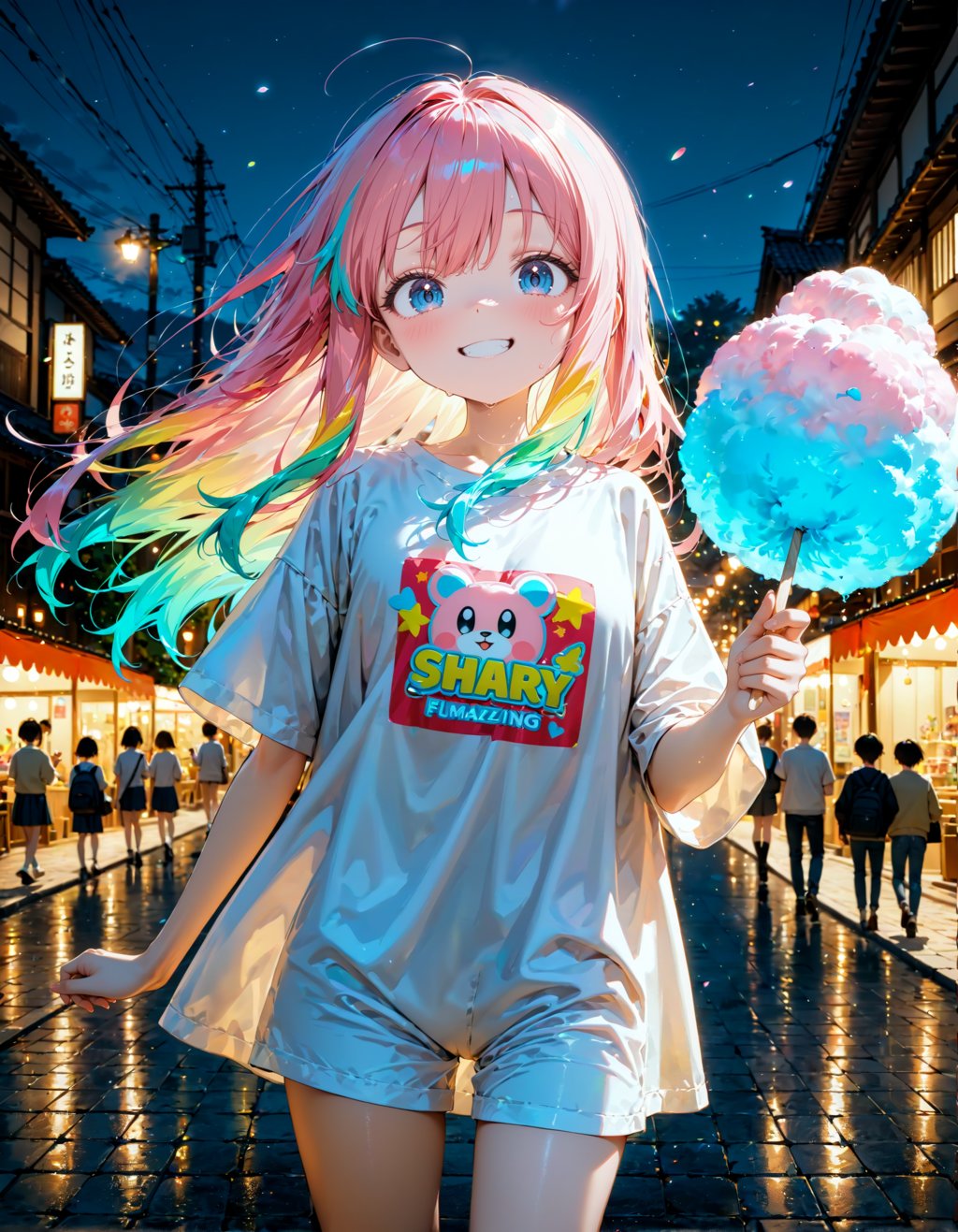 カラフルな少女　その２