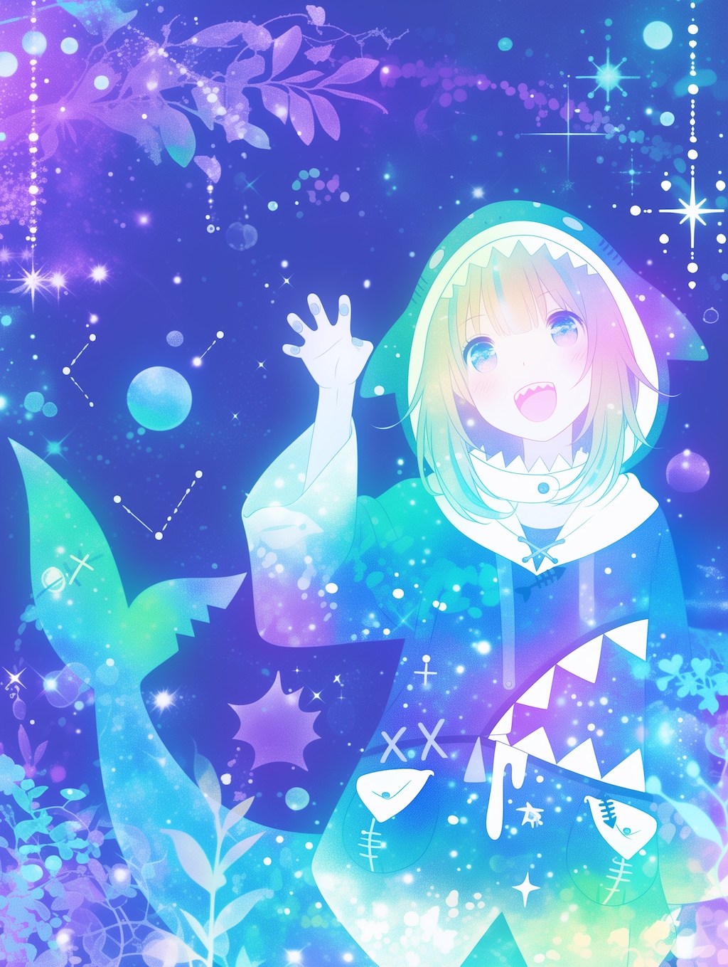 カラフルサメガール