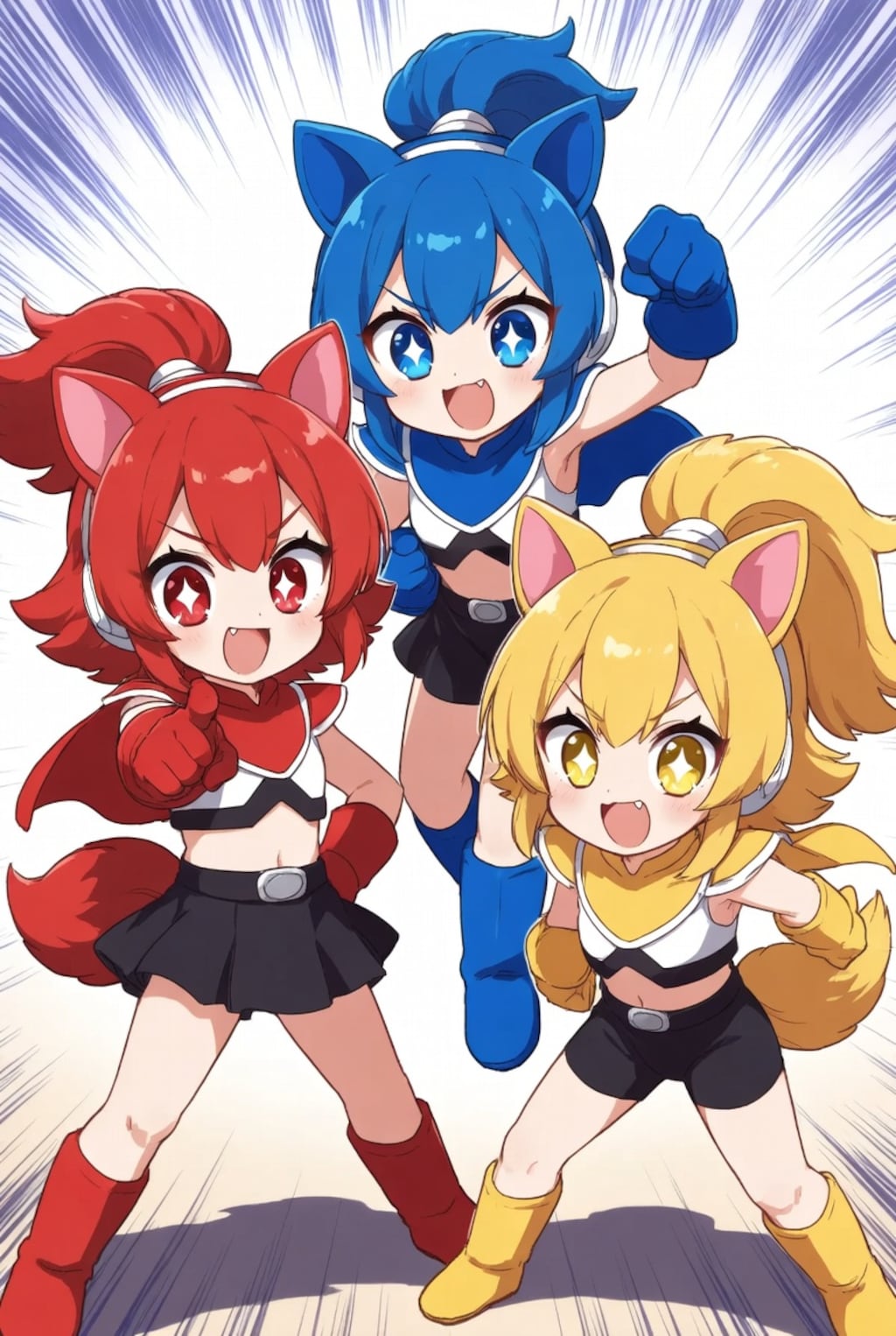 ケモミミトリオ