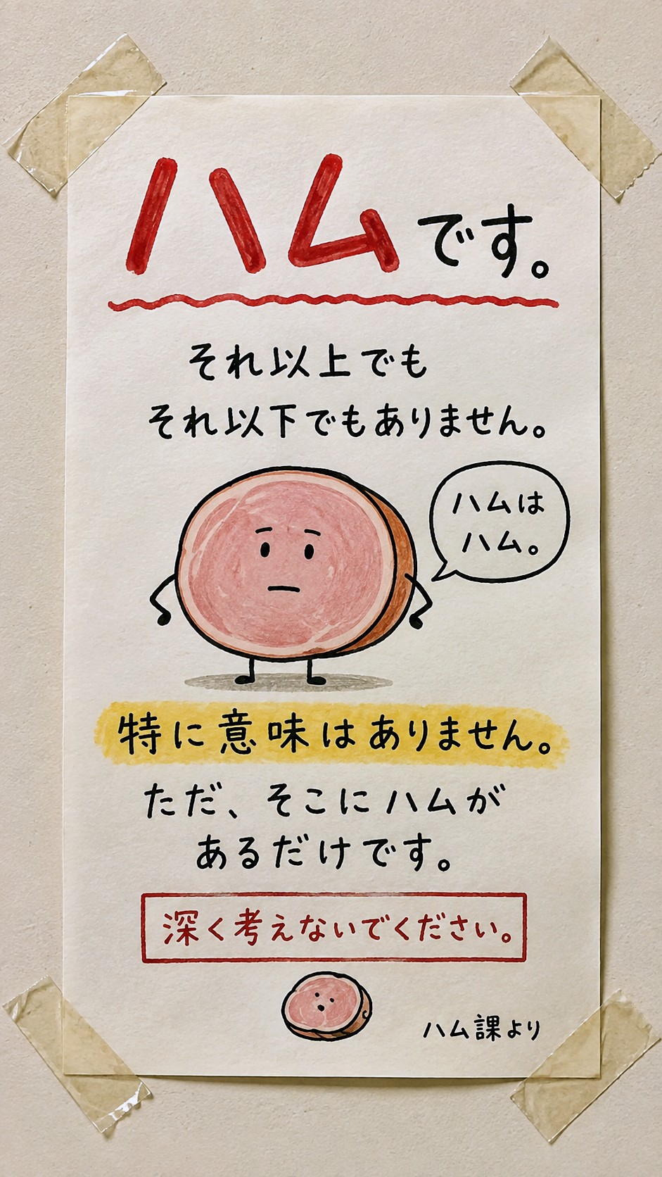 今日の貼り紙46 | の人気AIイラスト・グラビア