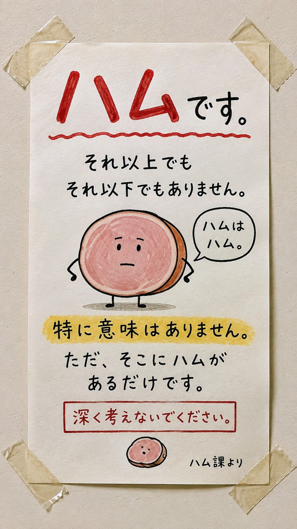 今日の貼り紙46